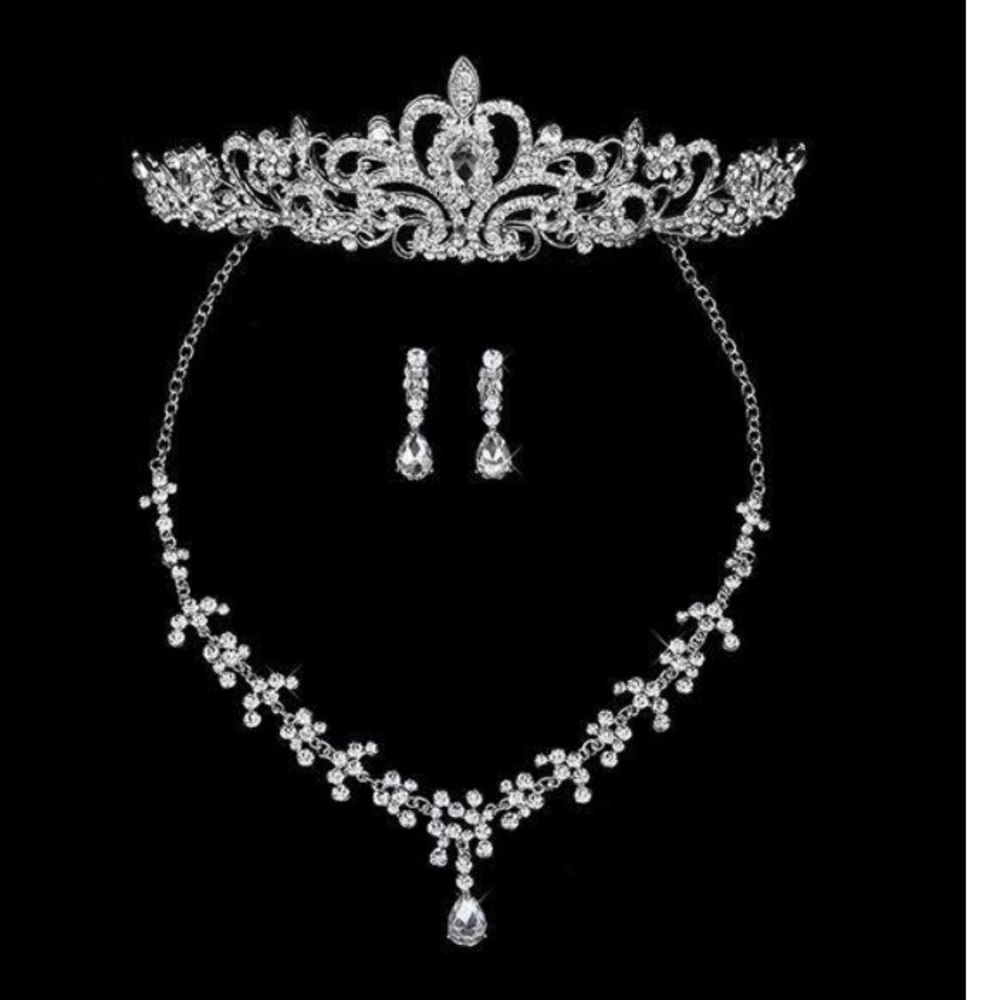 Tiera & matching earring and necklace set